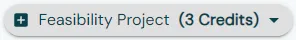 Icon to create a new feasibility project