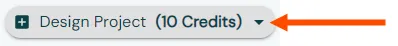 Icon to extend the project list